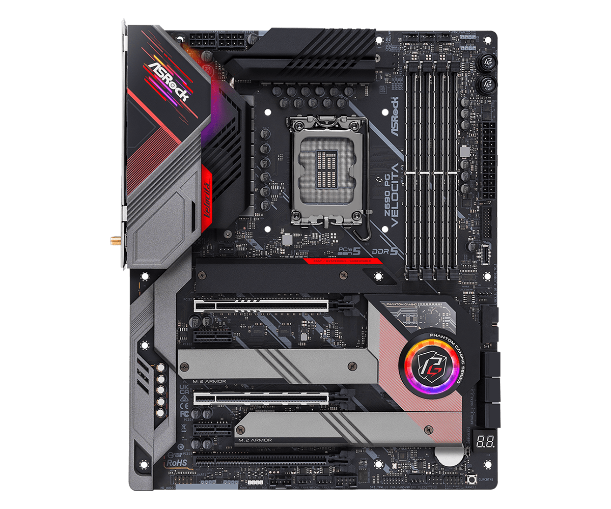 Asrock Z690 PG VELOCITA Mother - Lga 1700 Ddr5 Itx Motherboard review and price