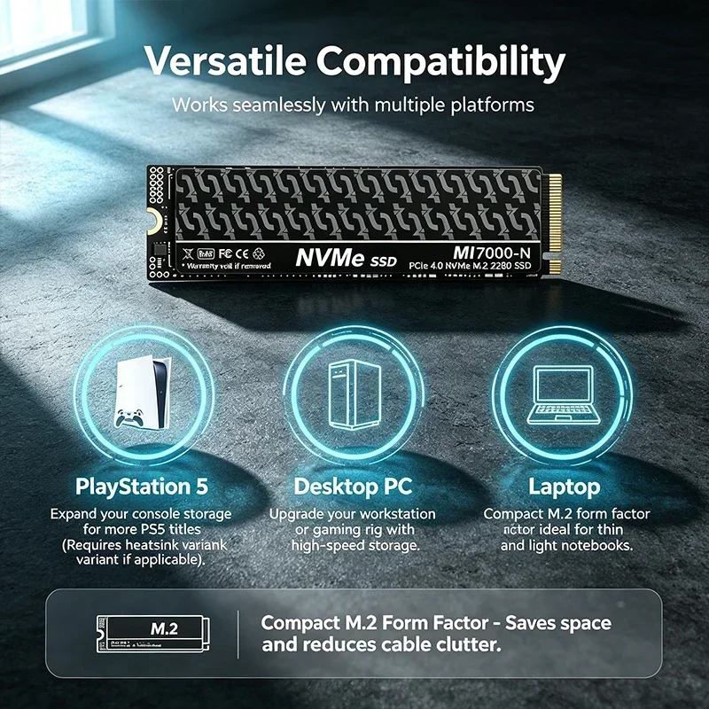 MI7000N M.2 PCIe 4.0 NVMe SSD  - M.2 Nvme 4Tb Pcie 4.0 Ssd review and price