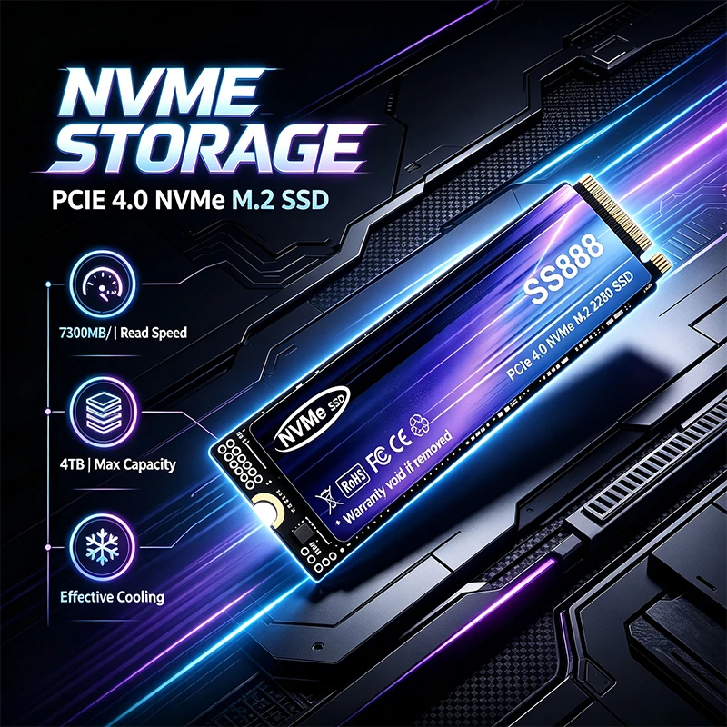 SS888 M.2 NVMe PCIe 4.0 SSD 73 - M.2 Nvme 4Tb Pcie 4.0 Ssd review and price