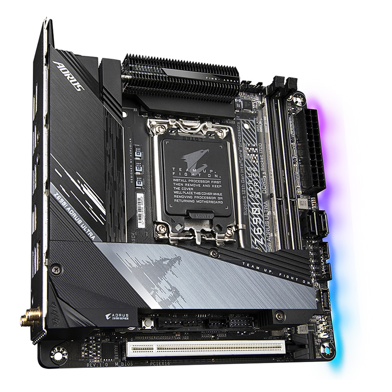 Gigabyte Z690I AORUS ULTRA LGA - Lga 1700 Ddr5 Itx Motherboard review and price