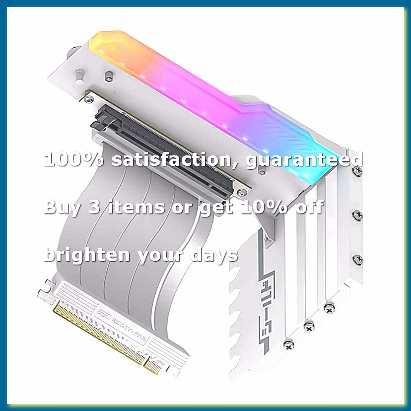 ●Vertical GPU Mounting Bracket - Pcie 4.0 X16 Riser Cable 90 Degree review and price